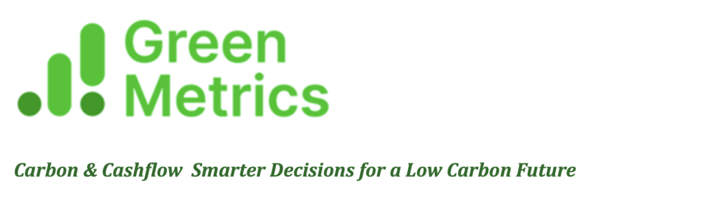 GreenMetrics Logo and Slogan